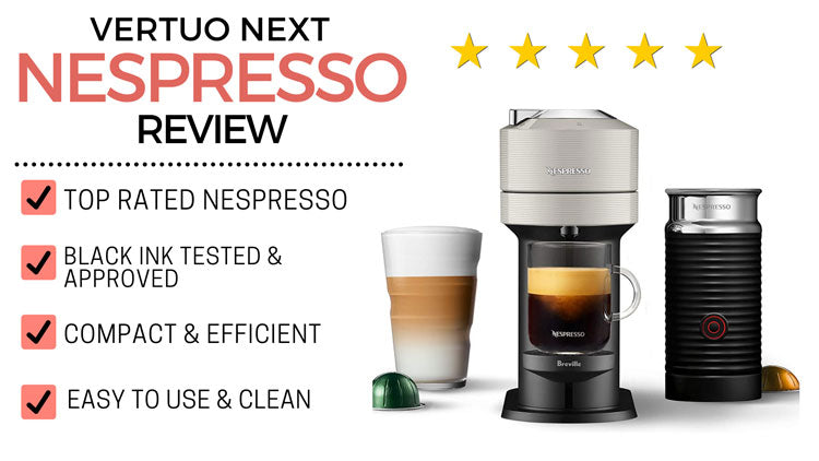 The Nespresso Vertuo Next machine promises to start every morning