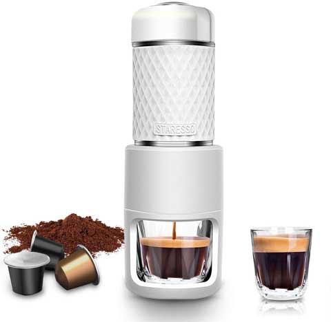 Portable Espresso Maker Hand Made Coffee Machine For Outdoor Camping  Outdoor Portable Coffee Maker Mini High Quality