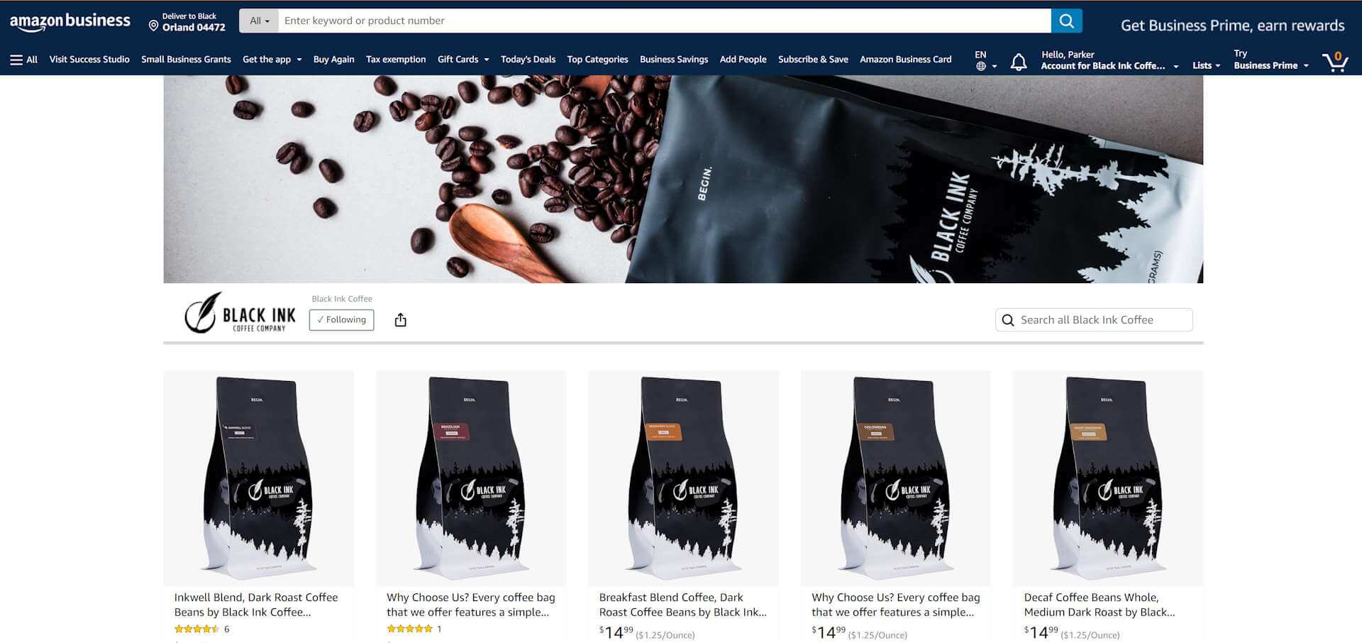 amazon coffee