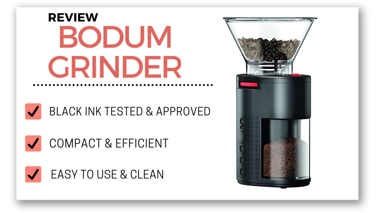 Bodum Bistro electric burr coffee grinder review