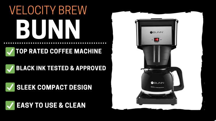 Bunn GR 10 Cup Home Velocity Brewer Black 