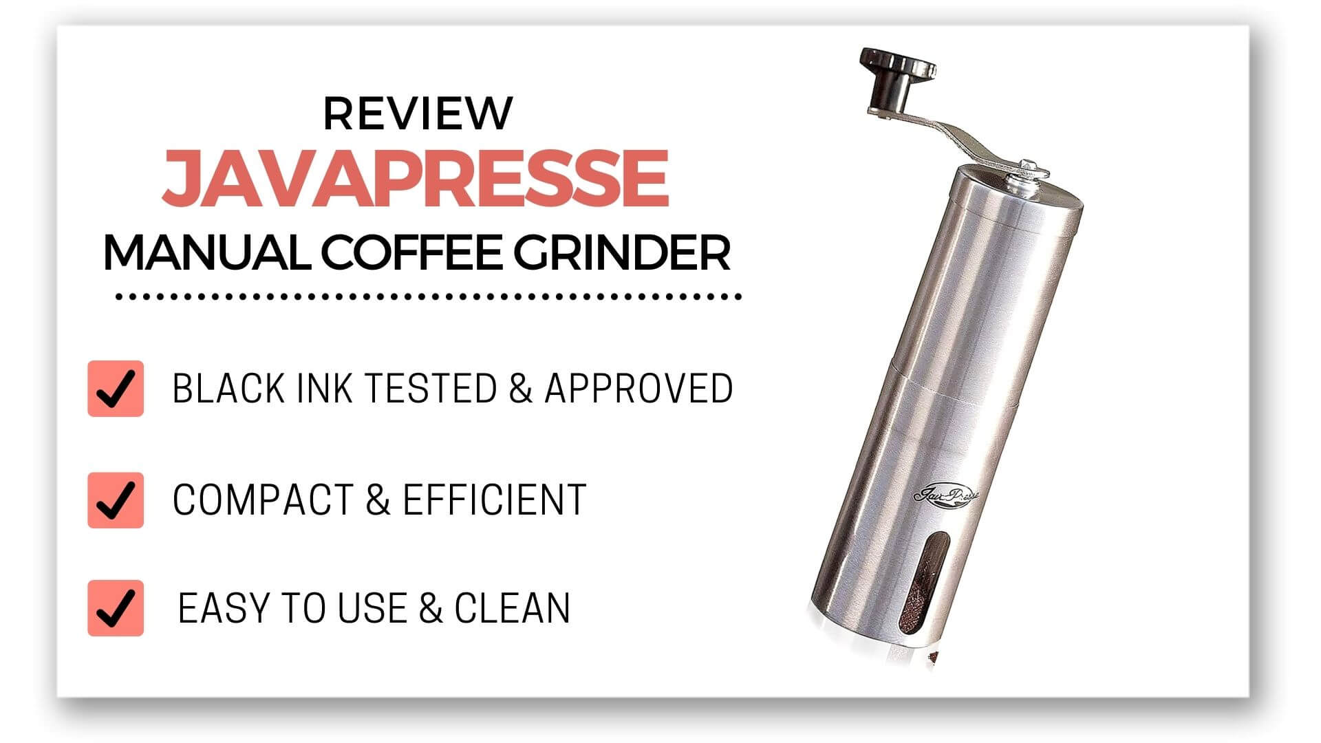 Manual VS Electric Coffee Grinders - JavaPresse Coffee Company