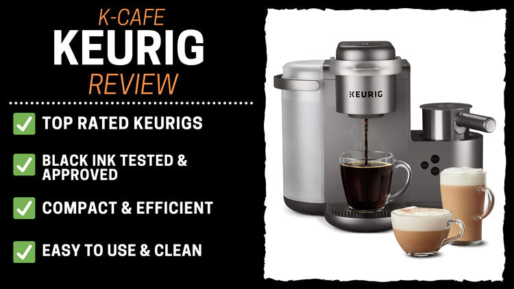 Keurig Works Non-Dairy Milk, Hot and Cold Frothing, Compatible K-Cafe  Coffee Makers Only, Charcoal Frother