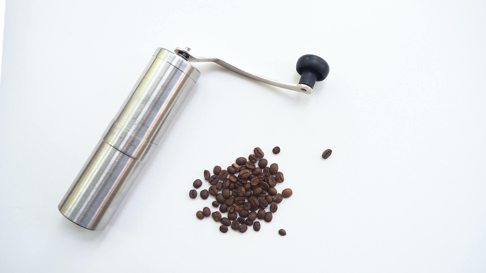 Burr Hand Coffee Grinder  Stainless Steel Portable – Black Powder Coffee