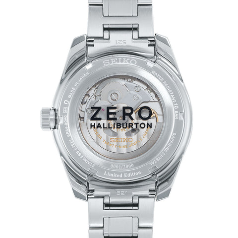 Seiko Presage Zero Halliburton GMT Sharp Edged SPB269 SPB271