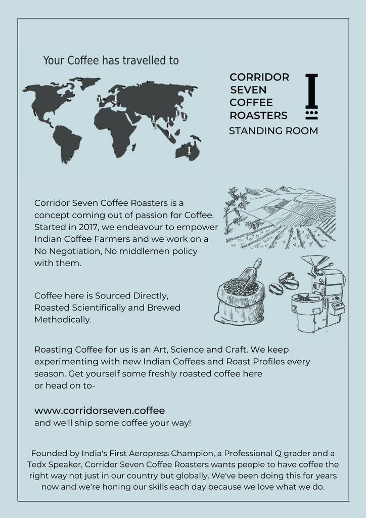 download corridor seven coffee roastery standing room