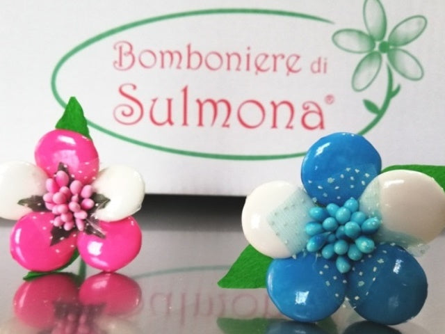 Girello bicolore con bacca - Confetti e Bomboniere di Sulmona | Il Sogno