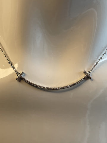Designer Inspired Tiffany T-bar Necklace by Fico Boutique
