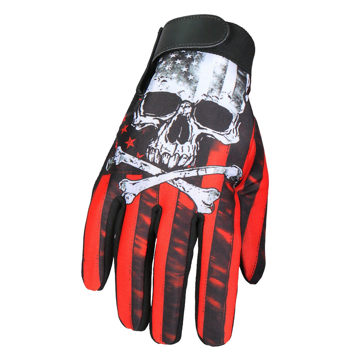 Hot Leathers FTW Mechanic Gloves in Black Size Large