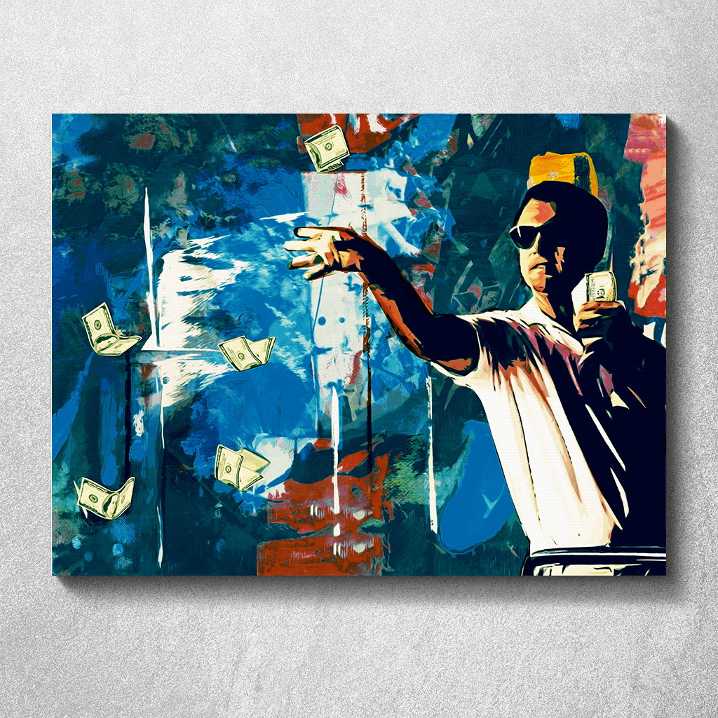 Fun Coupons Canvas Art Leonardo Dicaprio Canvas Print Modern Pop Culture Canvas Wall Art E Bazaart