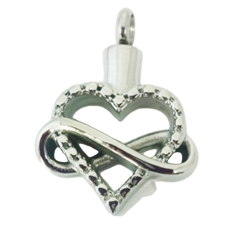Infinity Heart Cremation Pendent |Vision Medical