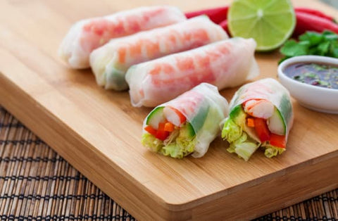 summer rice rolls