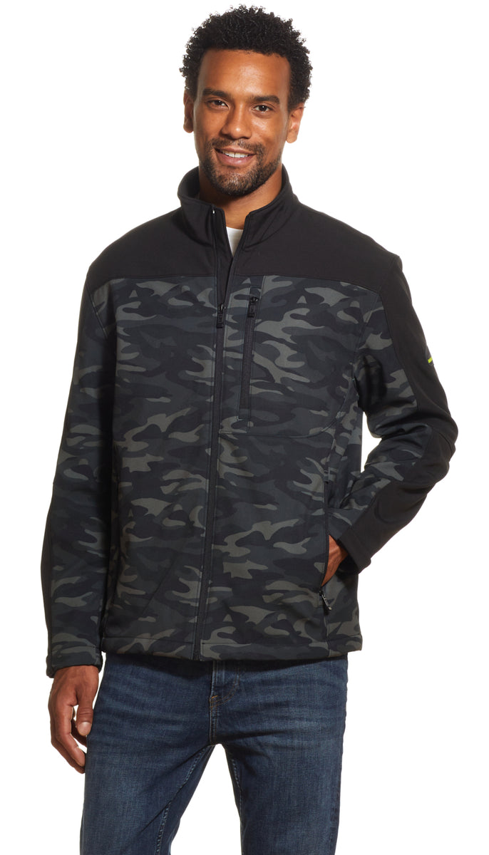 CAMOUFLAGE / COMBO SOFT SHELL JACKET – Weatherproof Garment