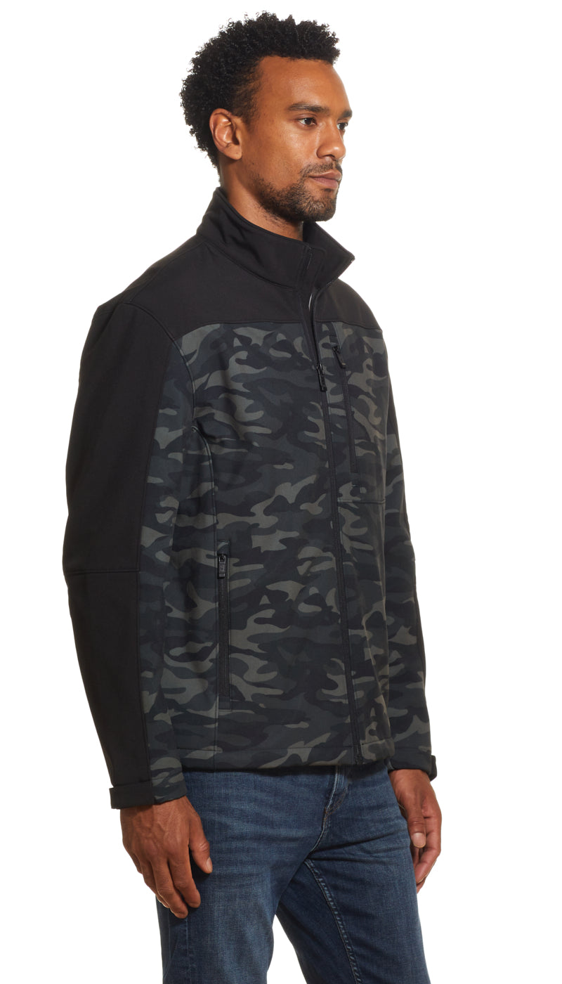 Sherpa lined store softshell jacket