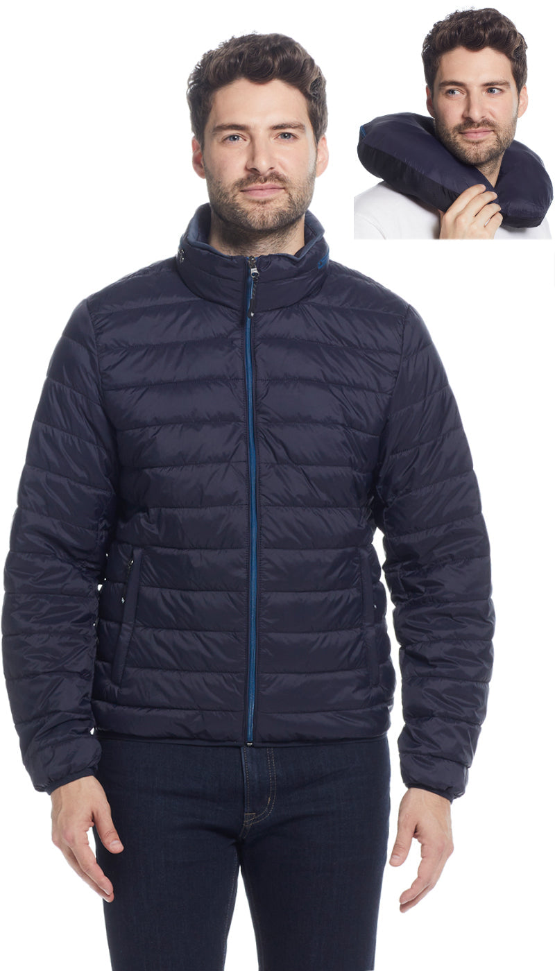 pillow puffer jacket