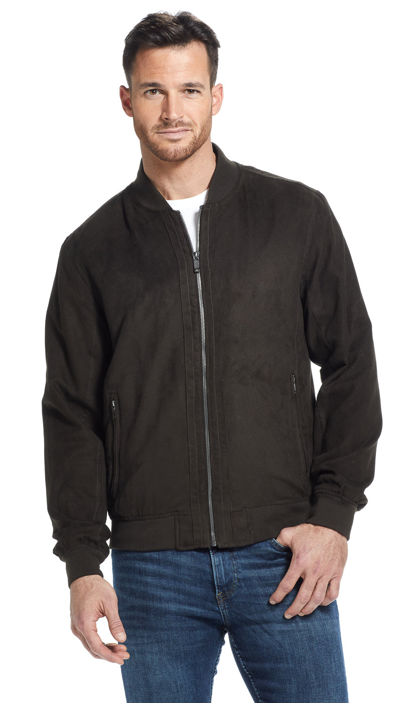 MICROSUEDE BOMBER – Weatherproof Garment