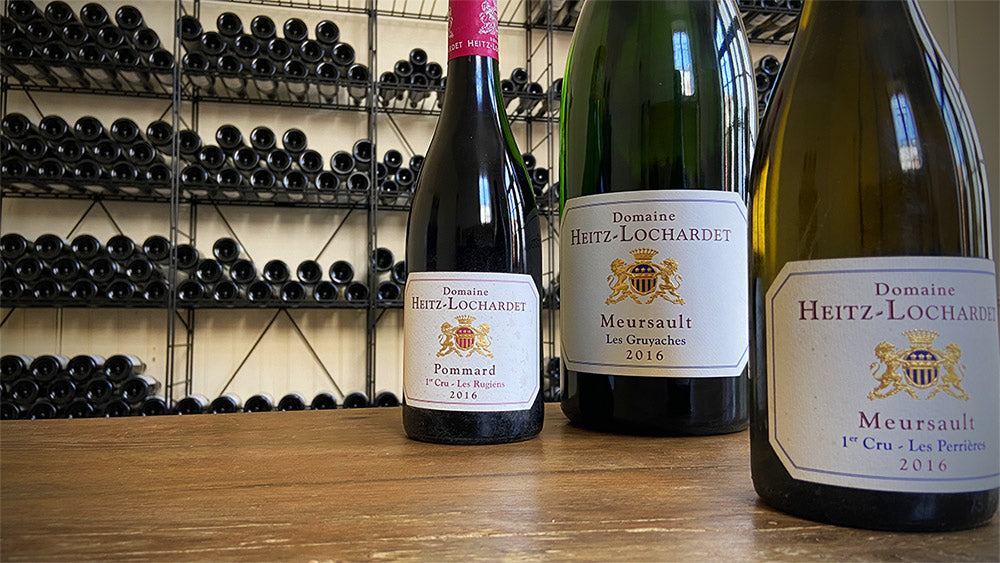 Pommard 1er Cru Rugiens, Meursault Gruyaches et Meursault 1er Cru Perrières 2016