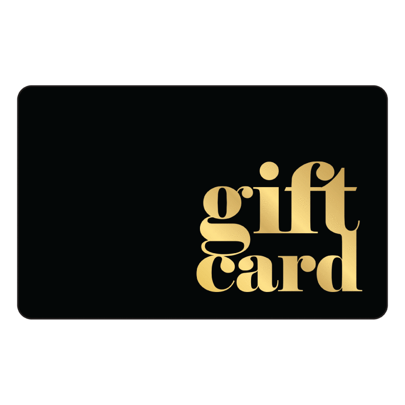 Mindbody Gift Cards - Black and Yellow