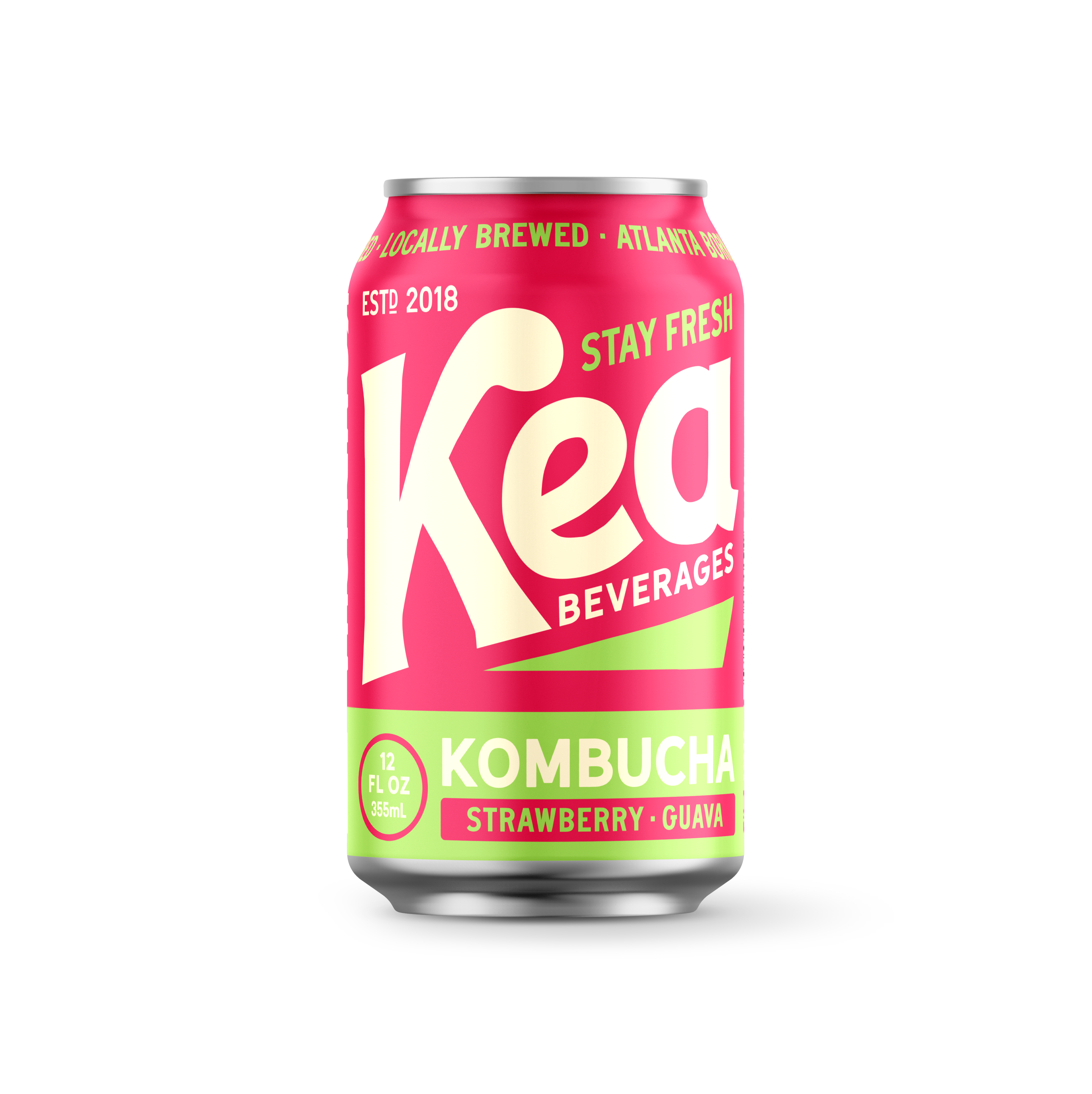 Strawberry Guava Kombucha - Kea Beverages product image