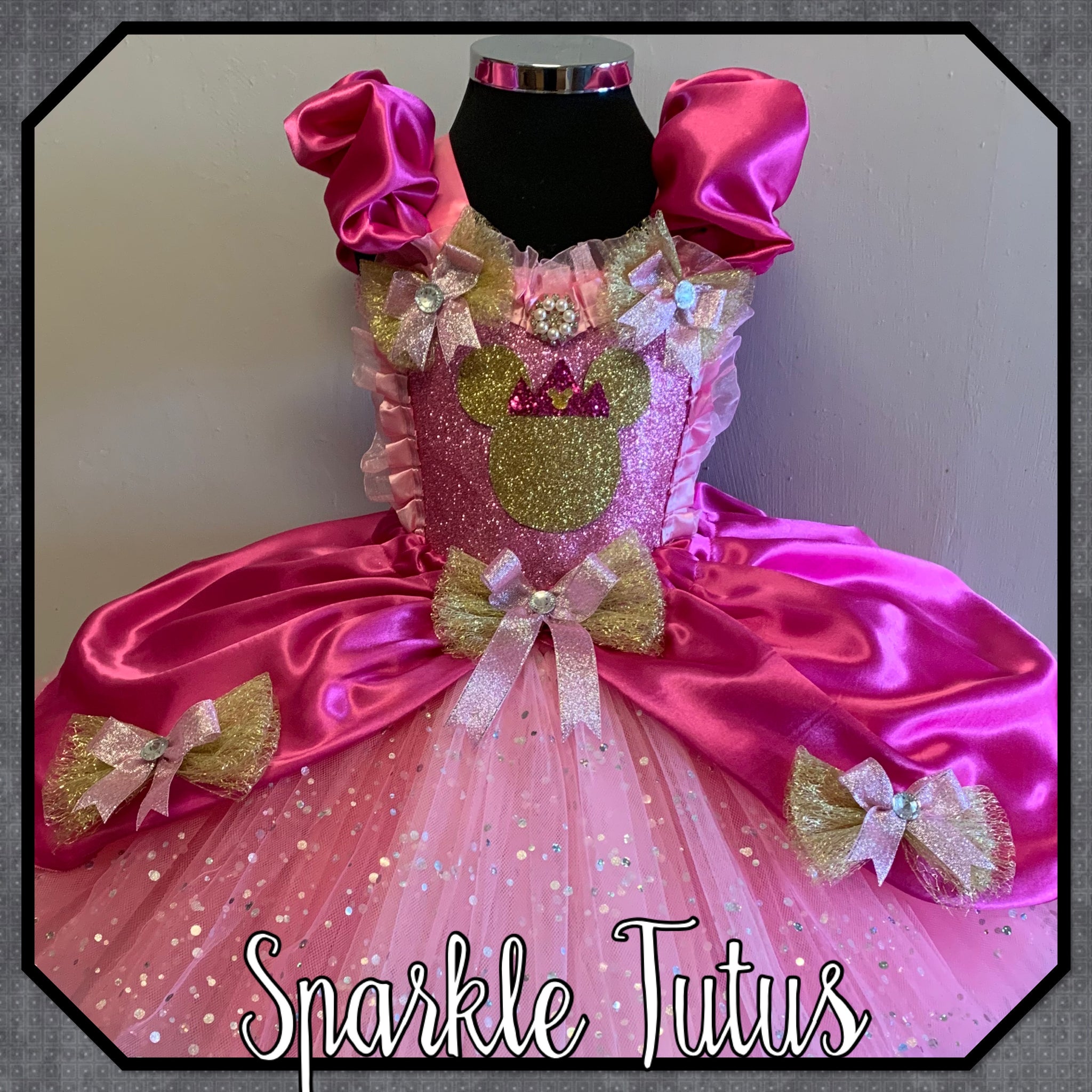 minnie mouse ball gown