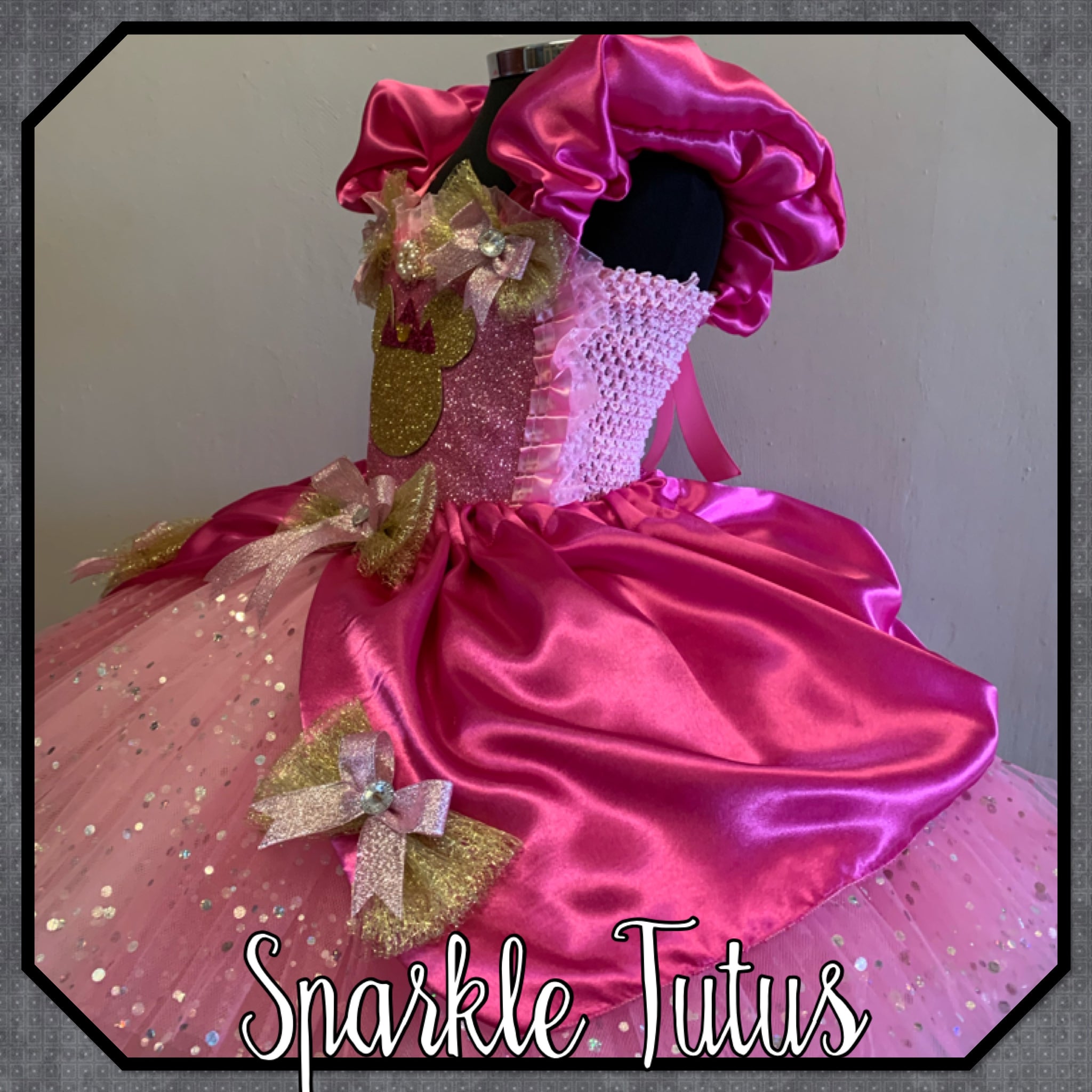 minnie mouse ball gown