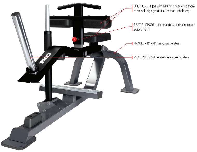 TKO Seated Calf Raise 911SC