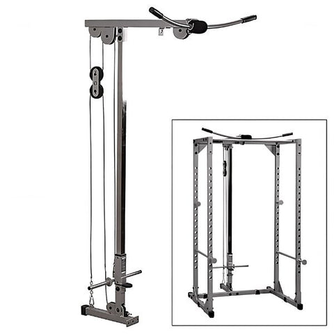 Body-Solid Powerline Power Rack PPR200X with Lat Pull Attachment