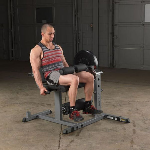 Body-Solid GCEC340 Cam Series Leg Extension and Curl Machine with Adjustable Seat - Leg Curls