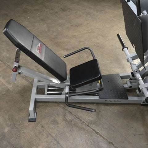 Body-Solid LVLP Leverage Horizontal Leg Press - Fully adjustable back support