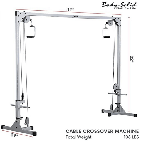 Body-Solid Powerline Cable Crossover PCCO90X - Specs