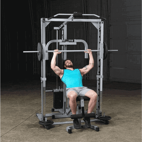 Body-Solid Powerline Smith Machine PSM144X Fully Loaded