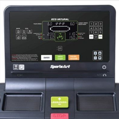 SportsArt Verde Treadmill N685 Console