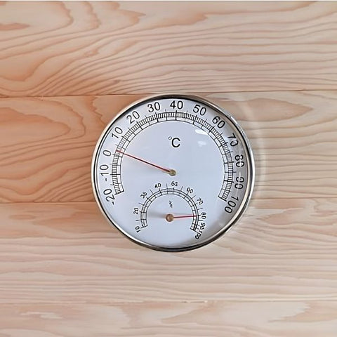 thermo-hygrometer for displaying the humidity level