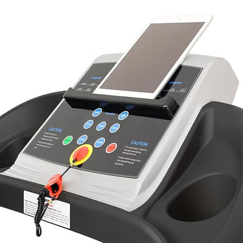 sunny-health-fitness-treadmills-treadmill-manual-incline-LCD-display-SF-T4400-tabletholder1