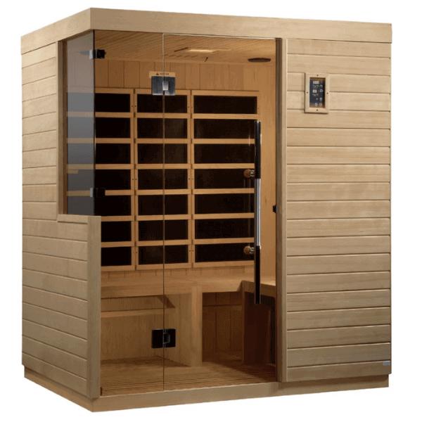 Dynamic 3 Person Bilbao Ultra Low Emf Far Infrared Sauna DYN-5830-01 -  Competitors Outlet