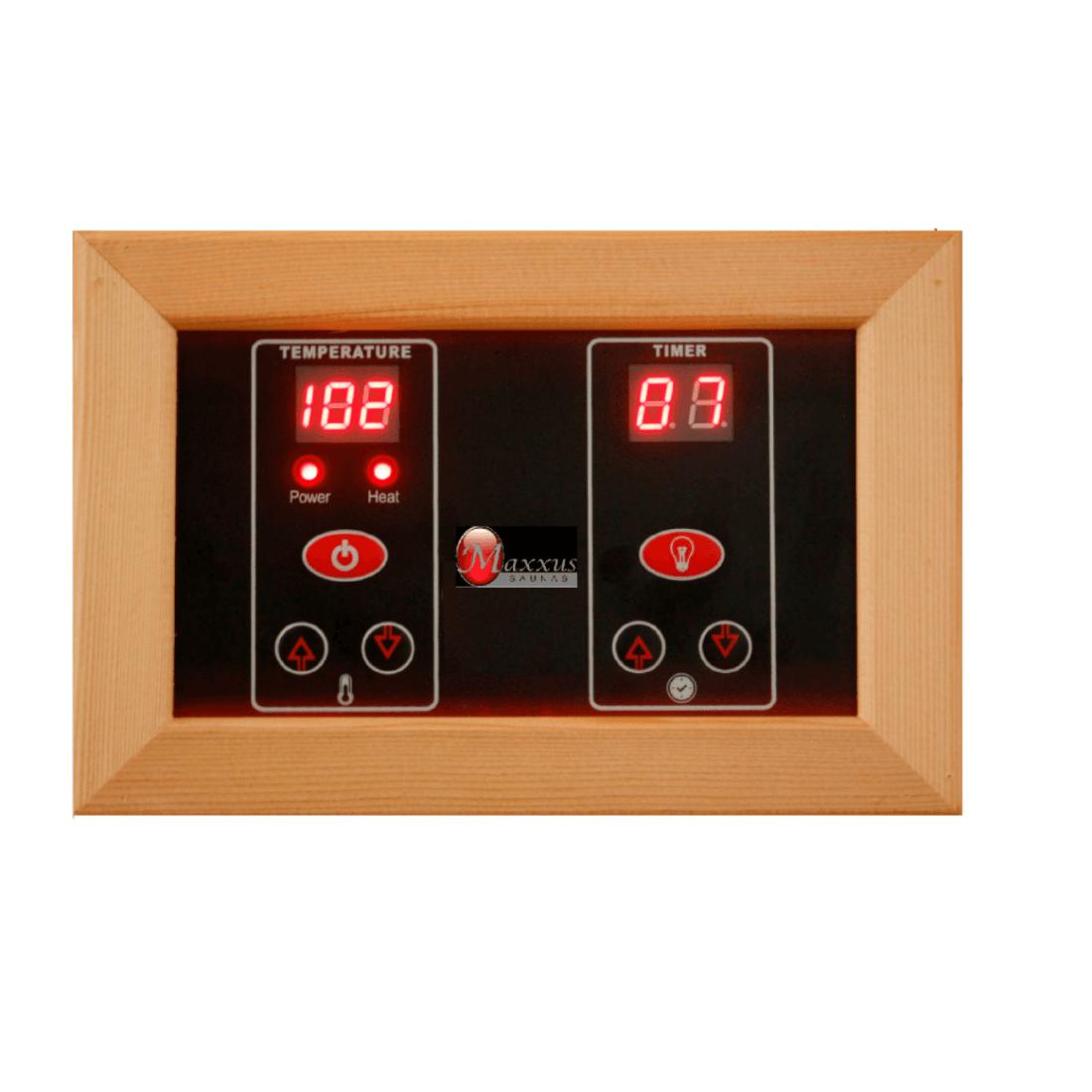 maxxus 3 person sauna MX-K306-01-ZF CED control panel image 