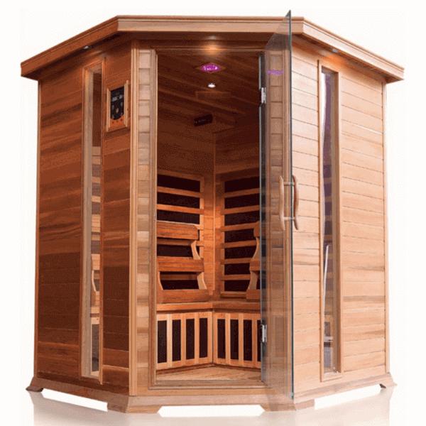 SunRay 4 Person Bristol Bay Sauna HL400KC - Competitors Outlet