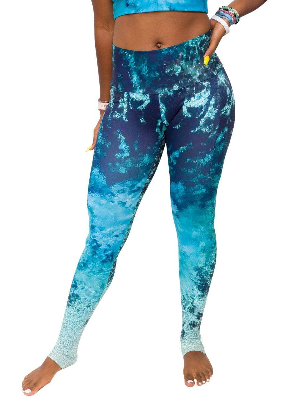 Whale Shark Warrior Leggings