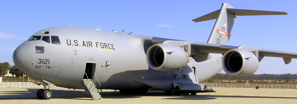 C-17A - 412th TW 418th FLTS - Serial #03-3121