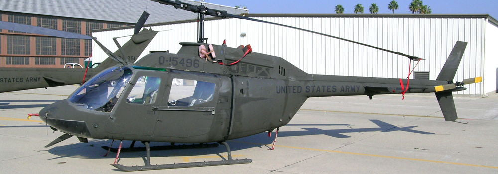 OH-58A - 1-18th Cav CA ARNG - Serial #70-15496