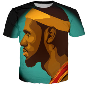 lebron james orange shirt