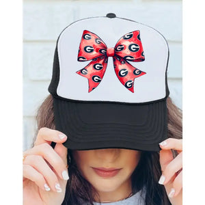 UGA Bow Hat - Sakari & Company