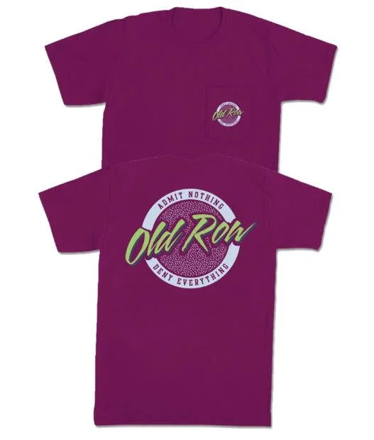 Old Row Circle Logo Pkt Tee