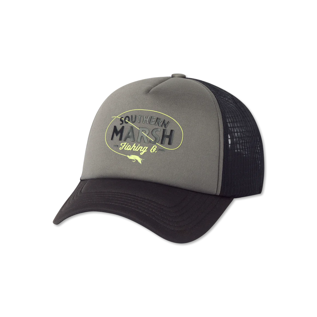Free Fly Wave Trucker Hat - Capers Green