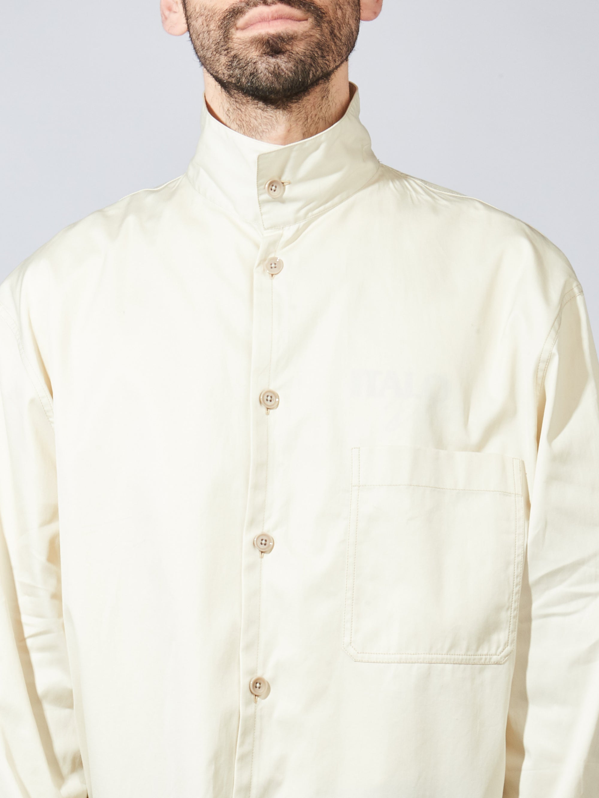 パターン LEMAIRE open collar shirt - 通販 - thebodystudio.com.au