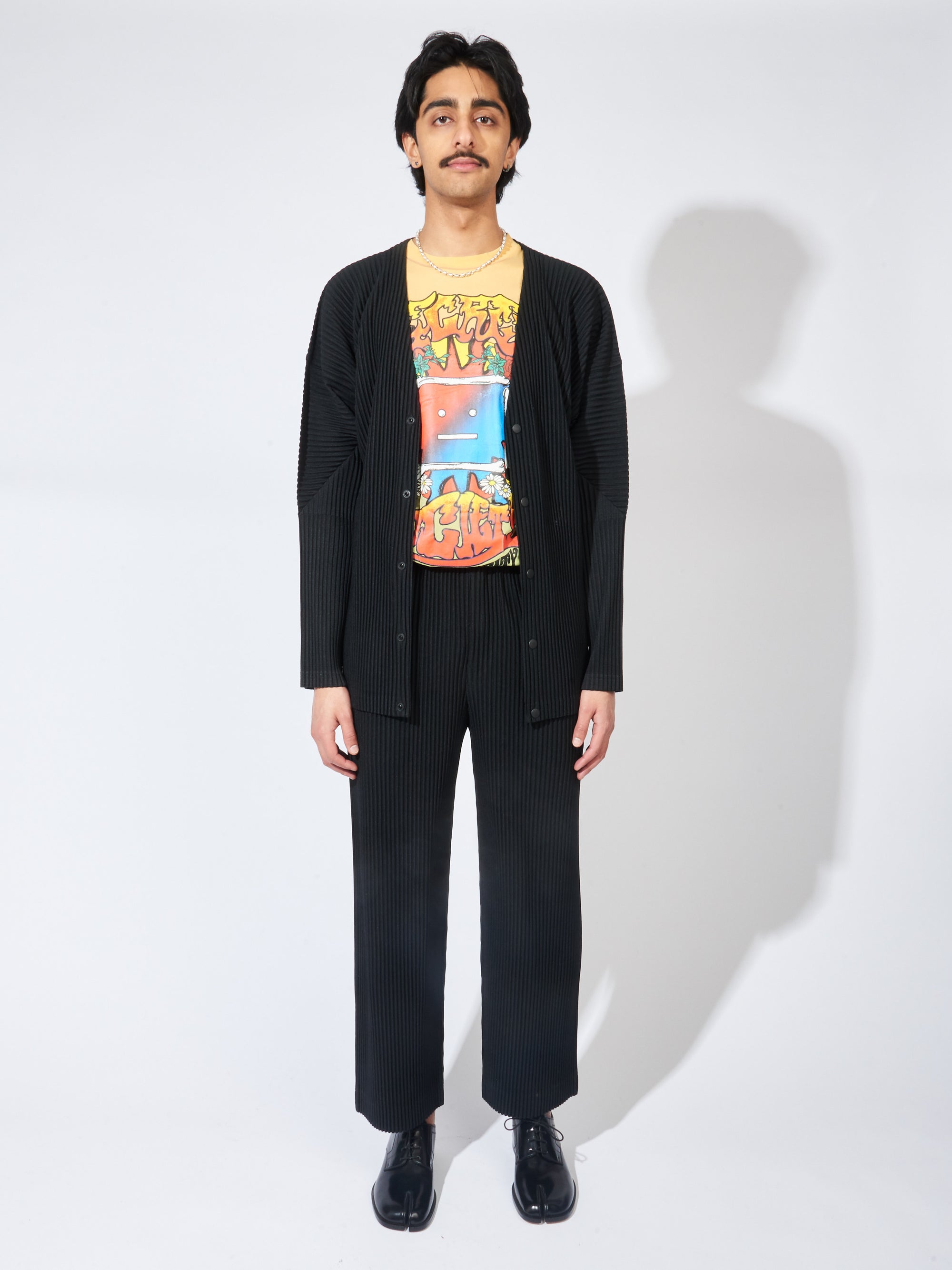 Homme Plisse Issey Miyake - Black Basics Cardigan – Frances May