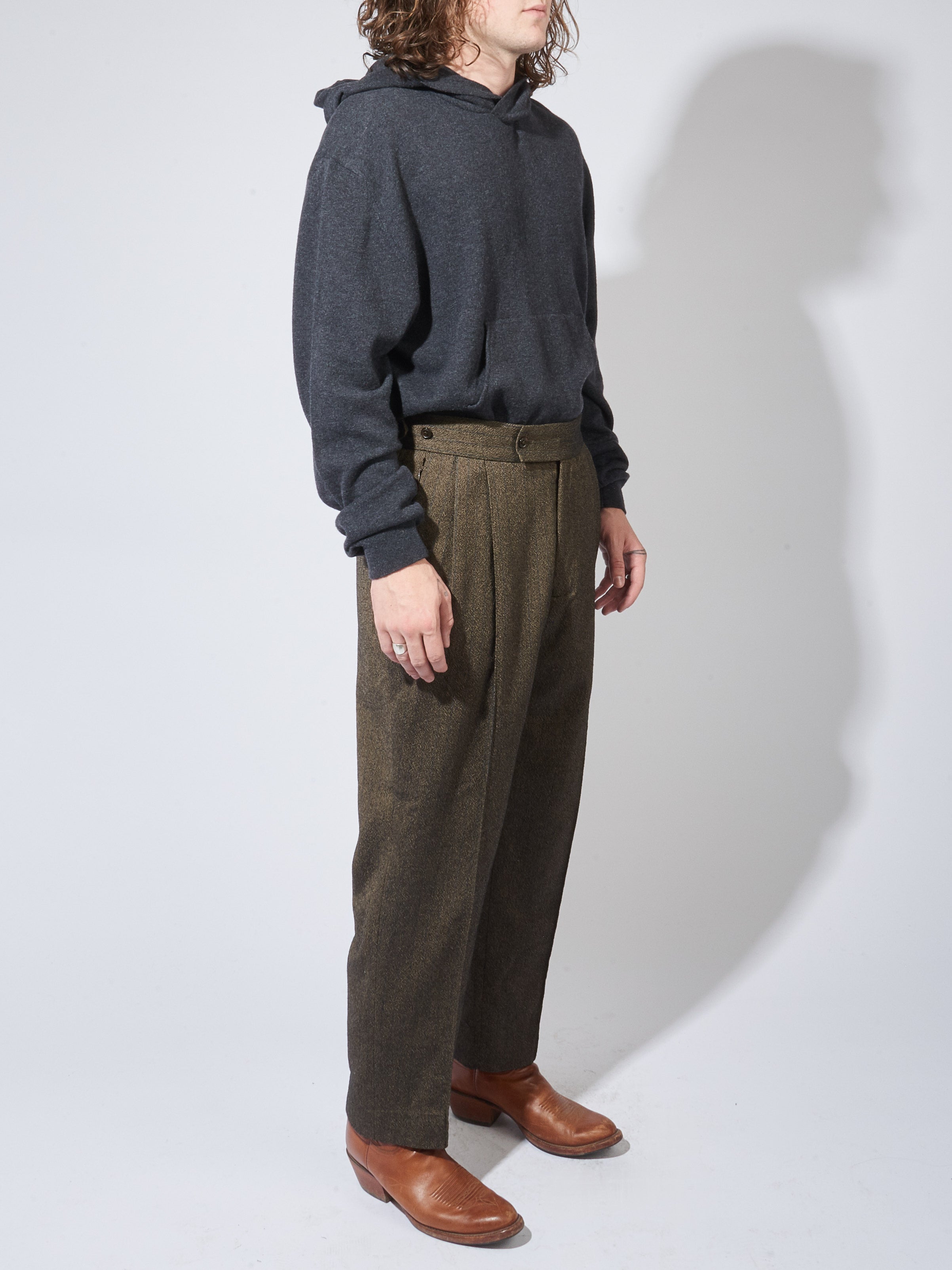 needles TUCKED SIDE TAB TROUSER 22FW | unimac.az