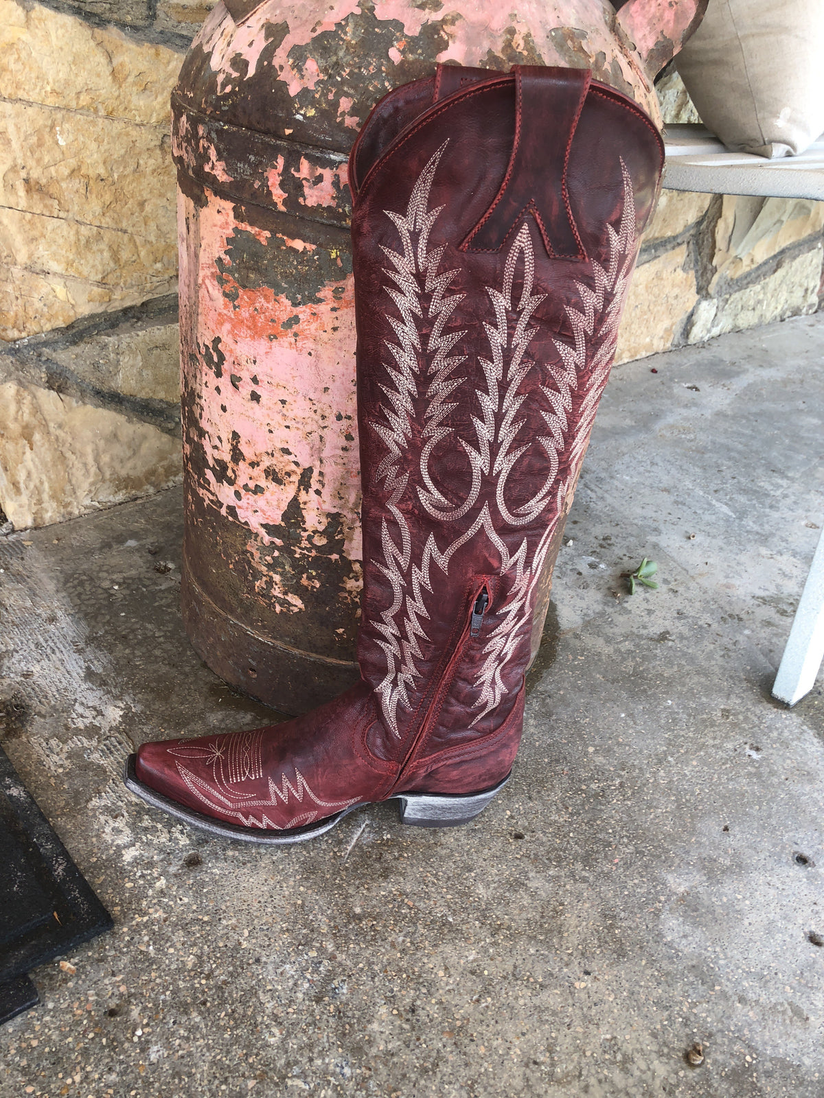 old gringo mayra red boots