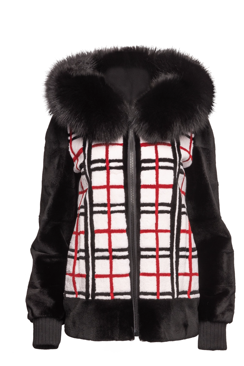 Palomino Mink Fur Coat with Marten Fur Collar – Imperia Furs