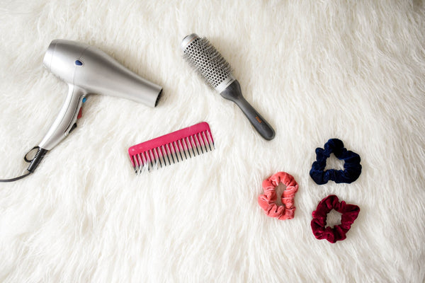 brushing hair stop hair shedding